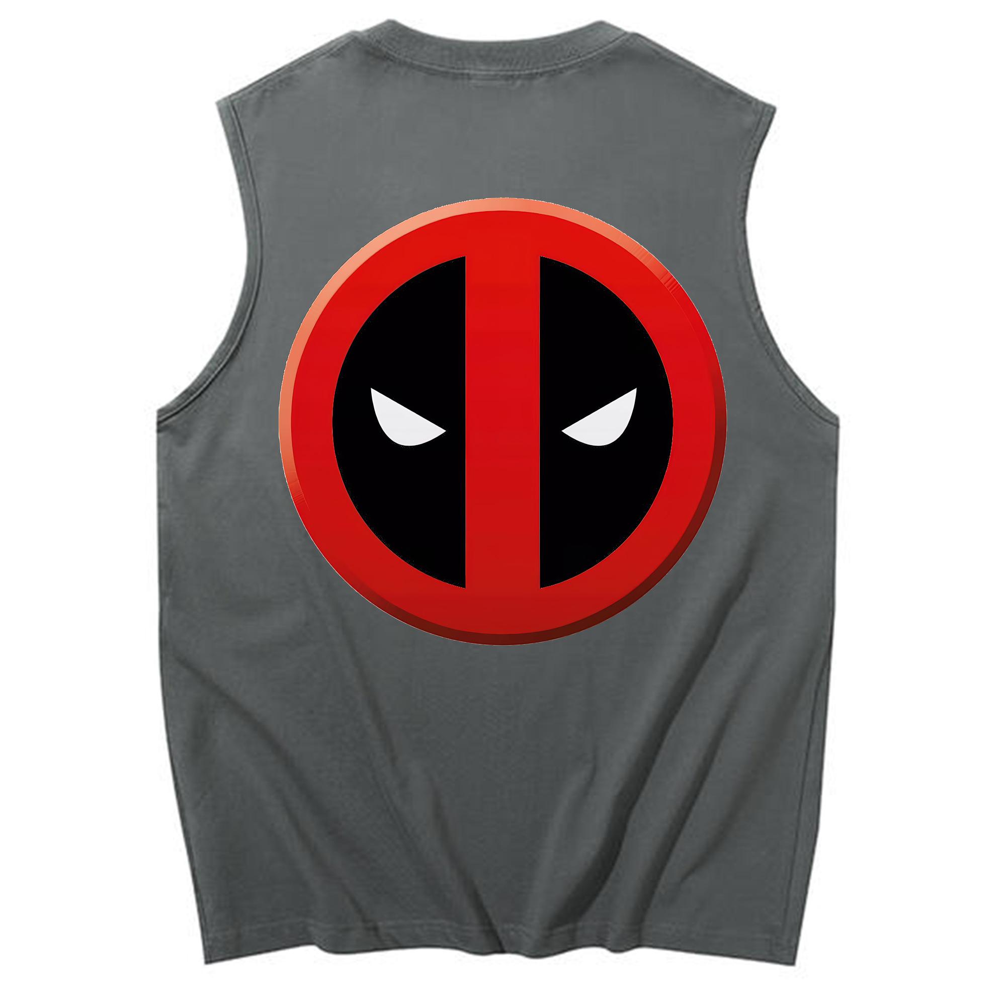 （画像用） Deadpool デッドプール コットン100％タンクトップ（背面プリント）